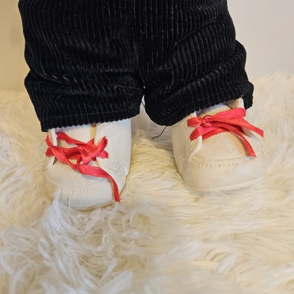 Vintage Trappers White Bear Plush Shirt Pants Hat Boots Stuffed Animal 11" - Picture 6 of 6